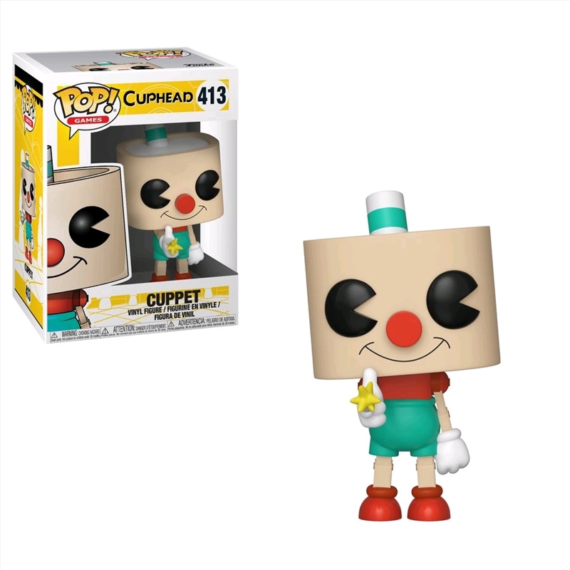 Cuphead - Cuppet Pop! Vinyl/Product Detail/Standard Pop Vinyl