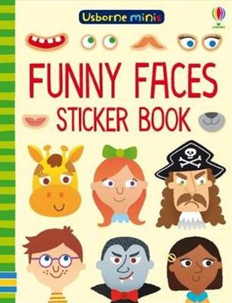 Funny Faces Sticker Book : Mini Books/Product Detail/Stickers