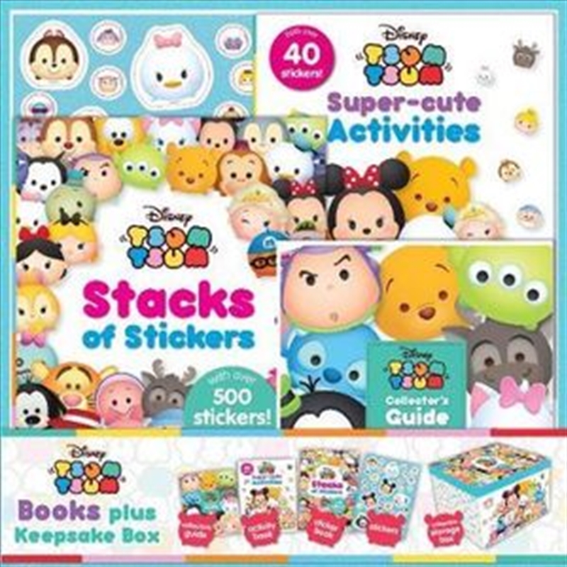 Buy Disney Tsum Tsum Books Plus Keepsake Box by Lake Press, Books | Sanity