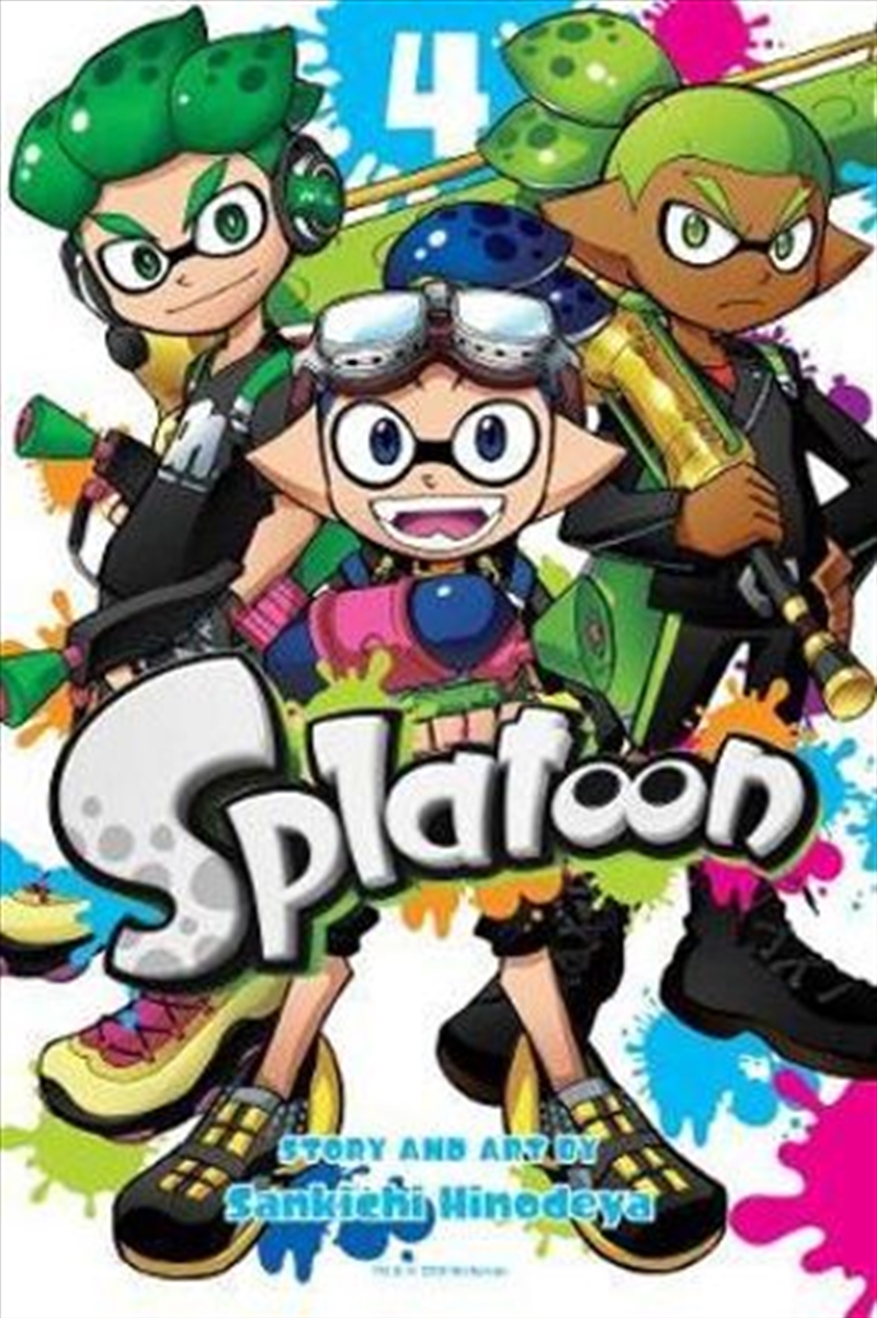 Splatoon, Vol. 4/Product Detail/Childrens Fiction Books