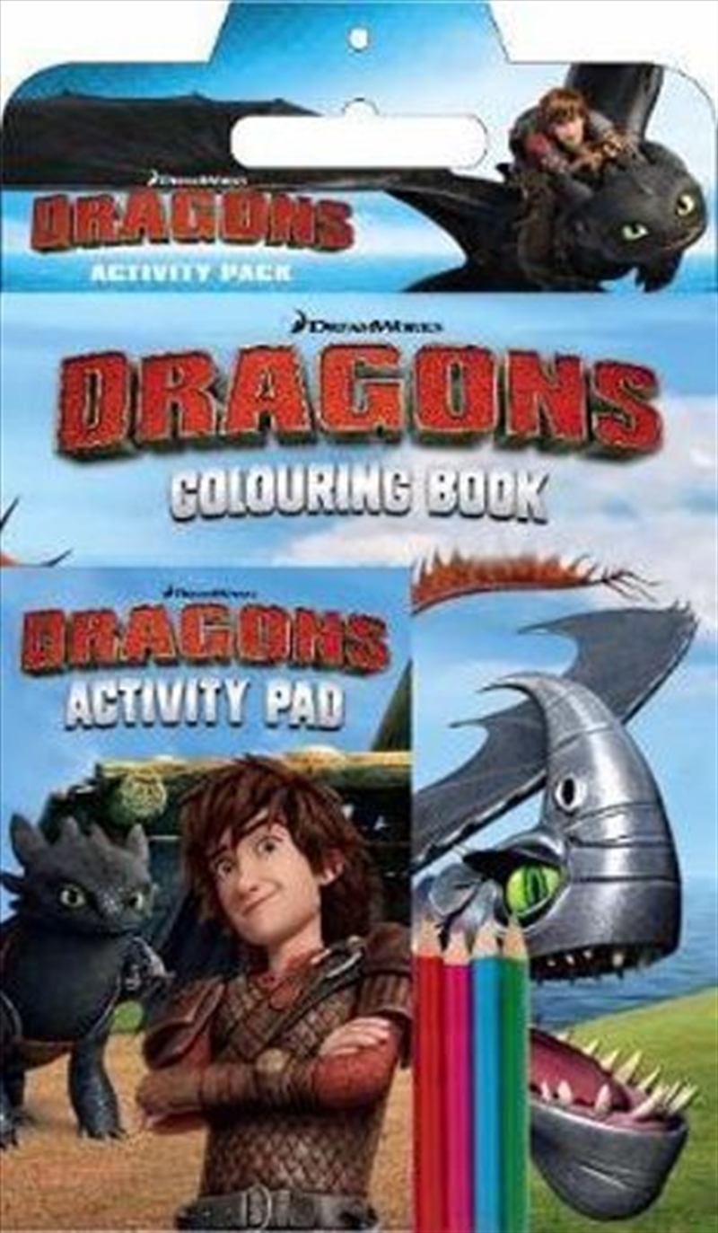 DreamWorks Dragons Activity Pack/Product Detail/Arts & Crafts Supplies