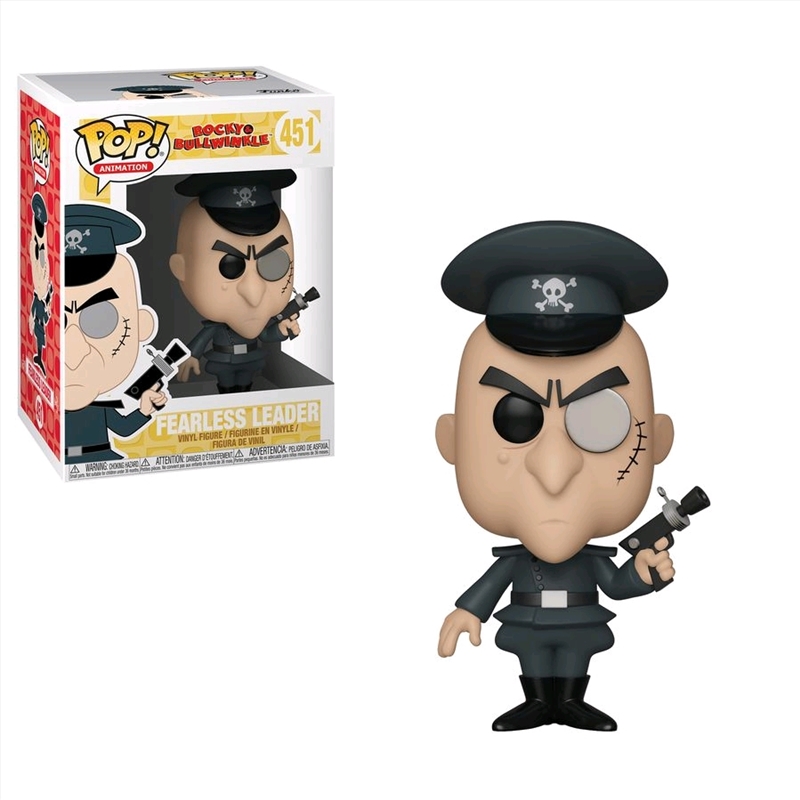 Rocky & Bullwinkle - Fearless Leader Pop! Vinyl/Product Detail/TV