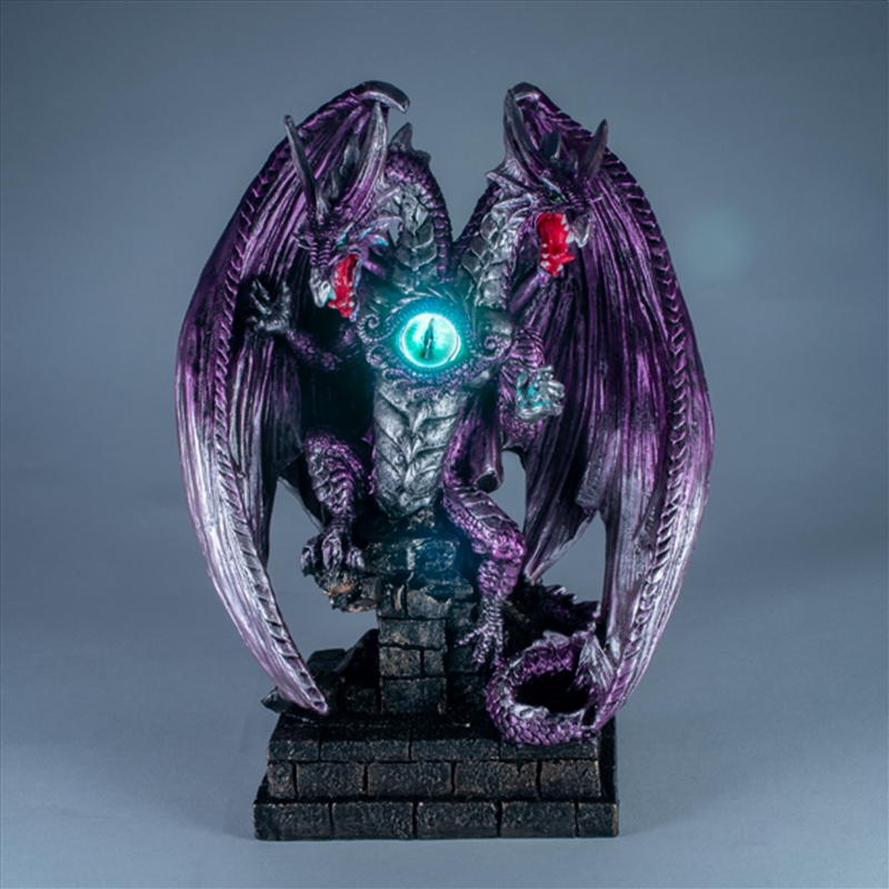 Two-headed Purple Dragon with Evil Eye/Product Detail/Statues