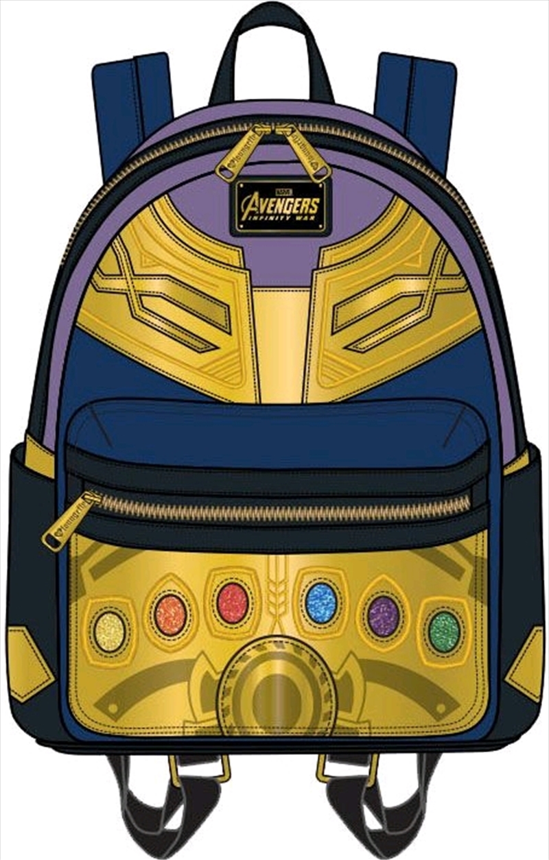 Marvel Thanos Mini Backpack Apparel by Loungefly | Sideshow Collectibles