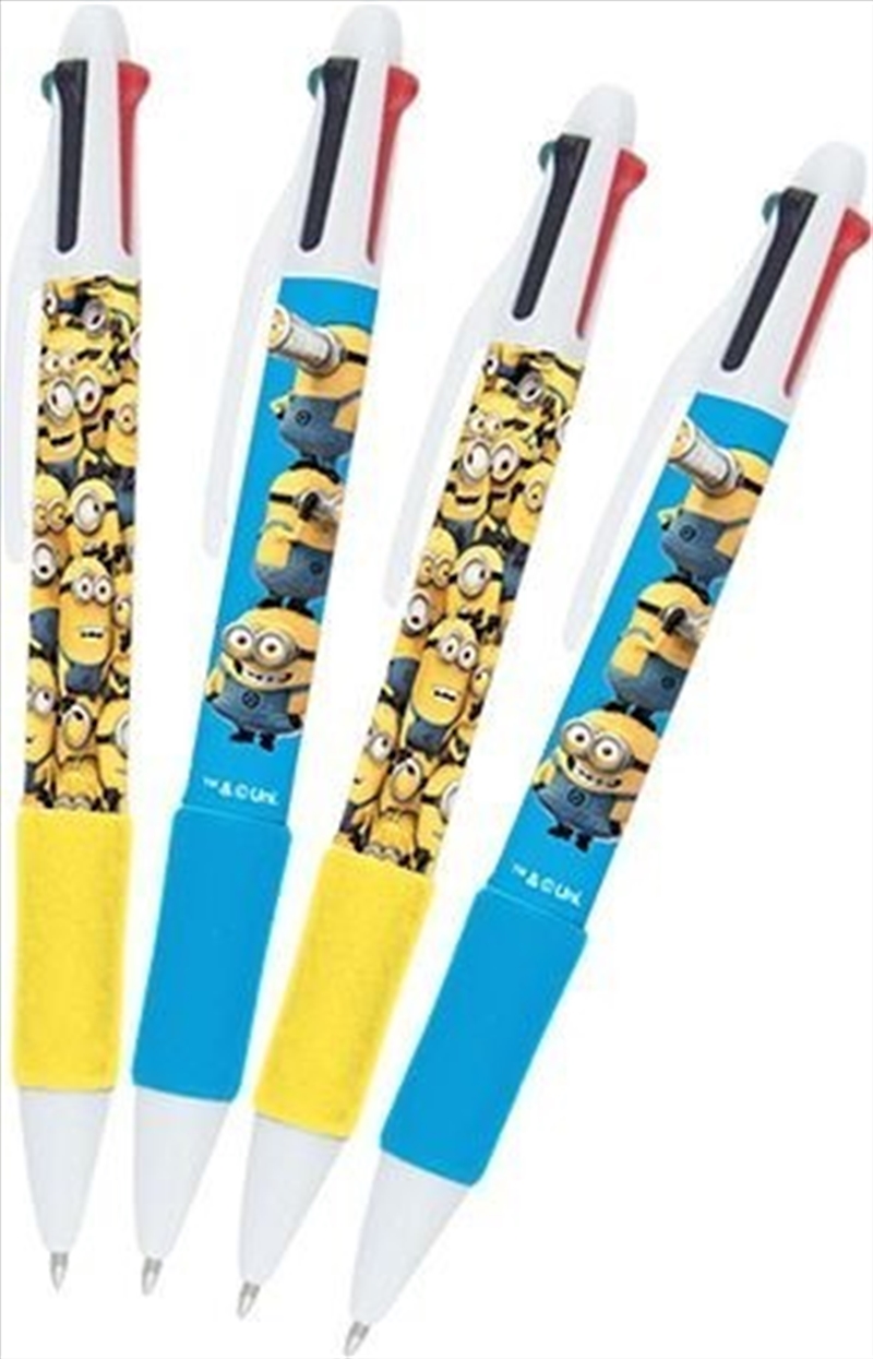 Despicable Me Set Of 4 Pens/Product Detail/Pens, Markers & Highlighters