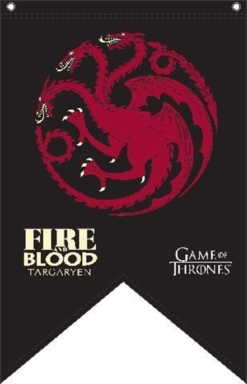 Game of Thrones Flag Targaryen 90cm x 150cm/Product Detail/Posters & Prints