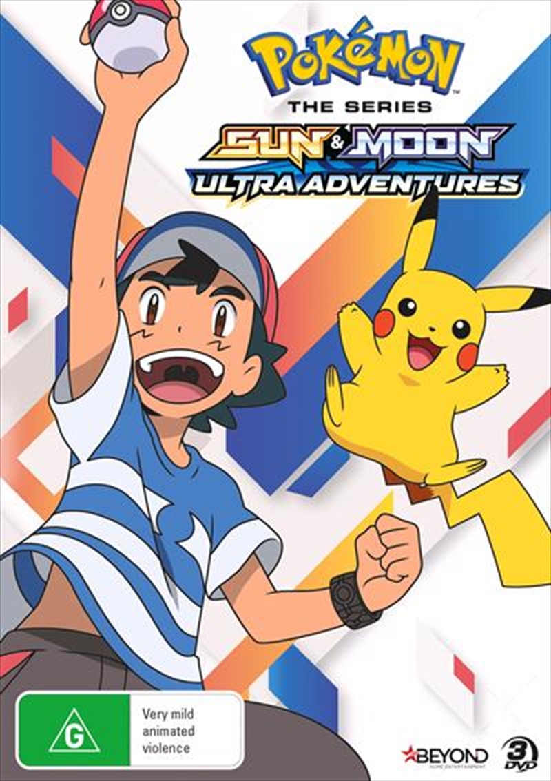 Buy Pokemon The Series Sun And Moon Ultra Adventures Collection 1 On Dvd Sanity