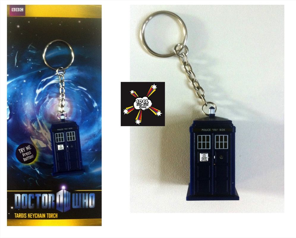 Doctor Who - TARDIS Light-up Keychain/Product Detail/Keyrings