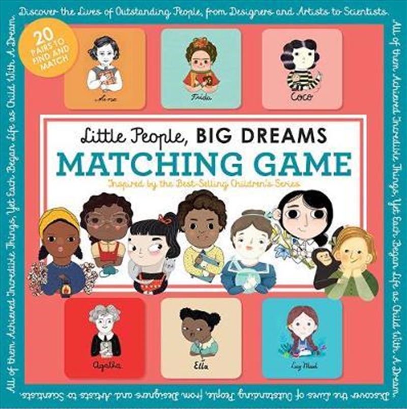 Matching Game (Little People Big Dreams)/Product Detail/Biographies & True Stories