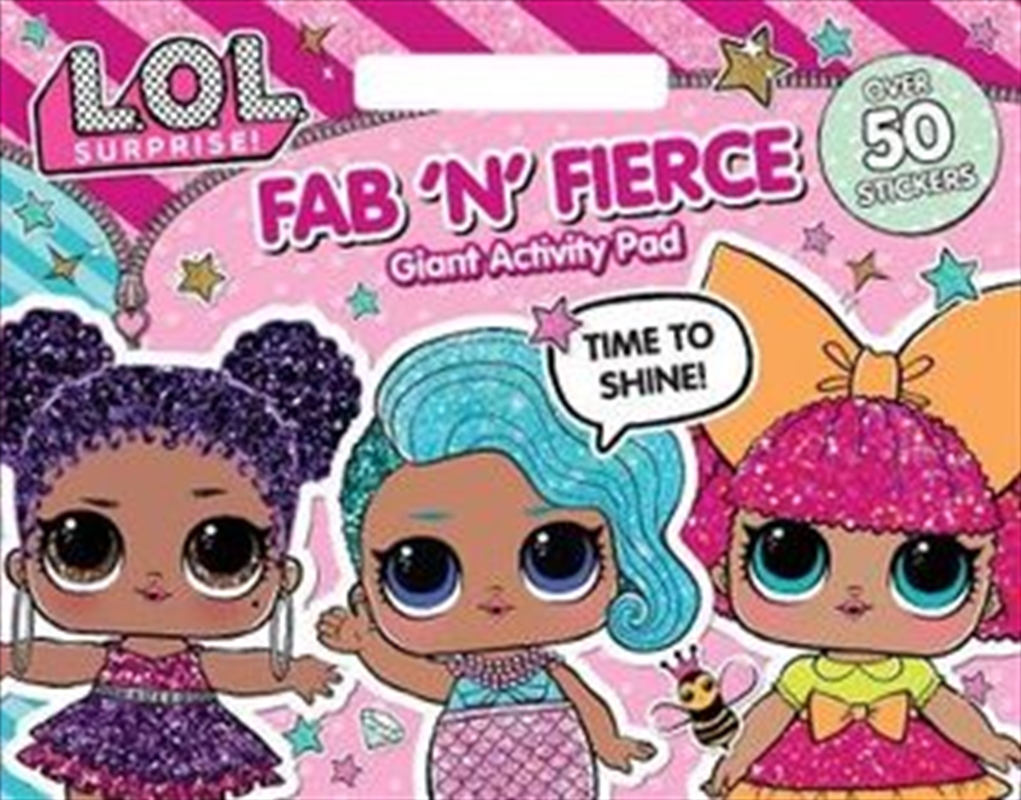 L.O.L Surprise Fab 'n' Fierce Giant Activity Pad/Product Detail/Arts & Crafts Supplies