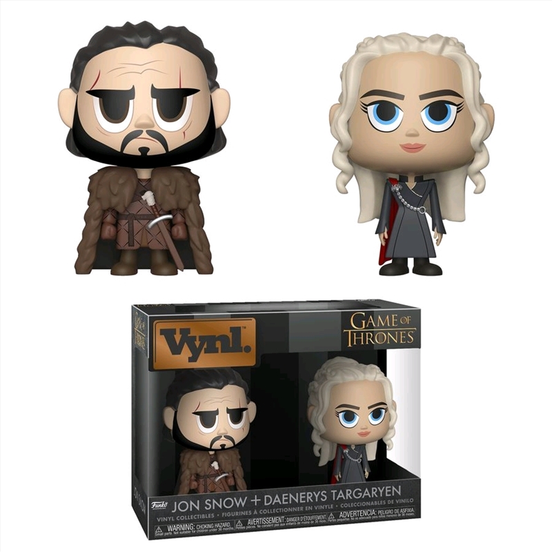 Game of Thrones - Jon Snow & Daenerys Targaryen Vynl./Product Detail/Funko Collections