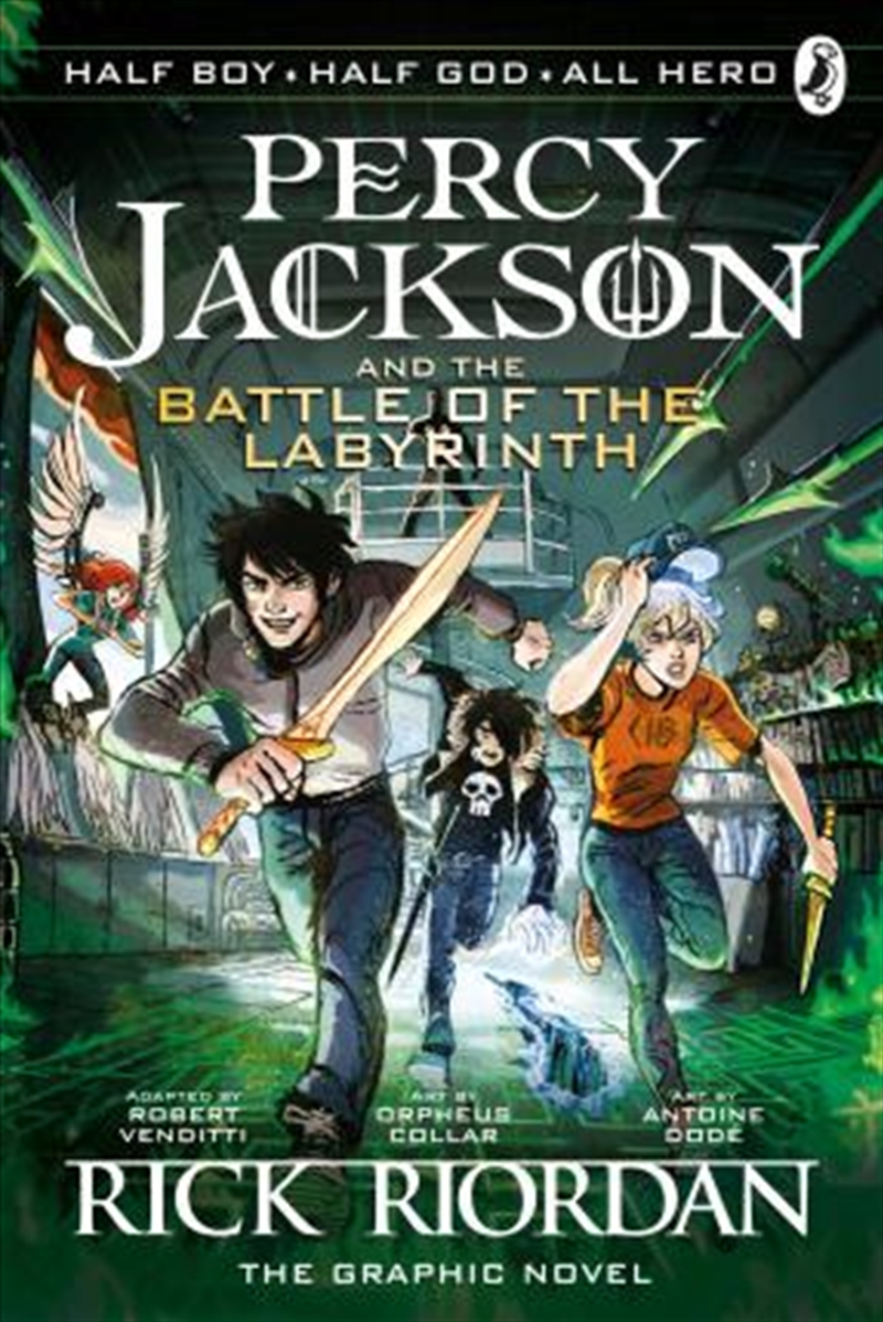 The Battle Of The Labyrinth: The Graphic Novel (Percy Jackson Book 4)/Product Detail/Childrens Fiction Books