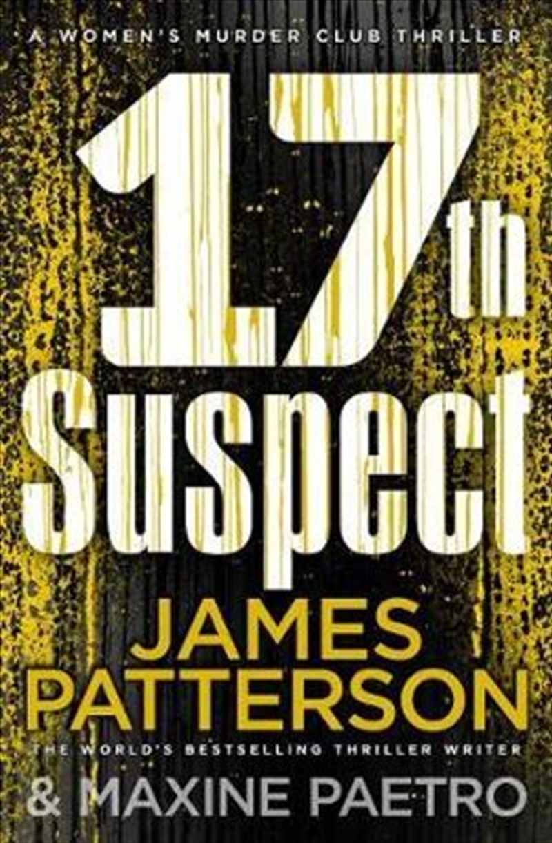 17th Suspect/Product Detail/Crime & Mystery Fiction