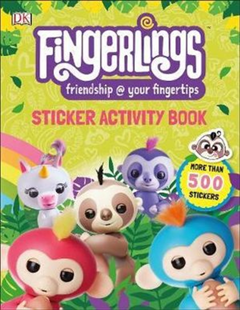 Fingerlings Sticker Activity Book/Product Detail/Stickers