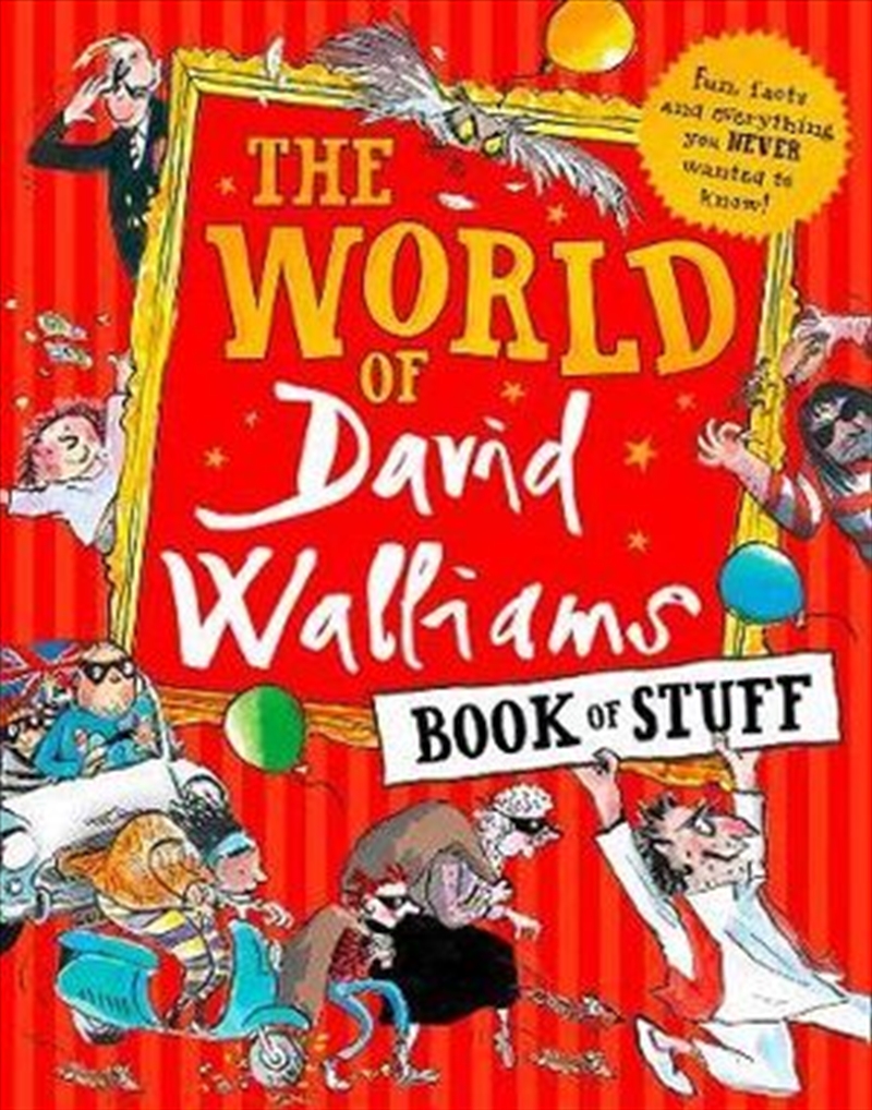 World of David Walliams Book of Stuff/Product Detail/Kids Colouring