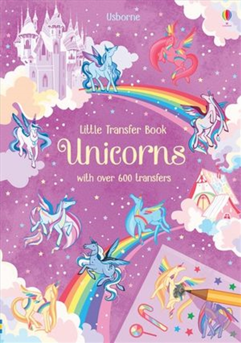 Little Transfer Book Unicorns/Product Detail/Kids Colouring