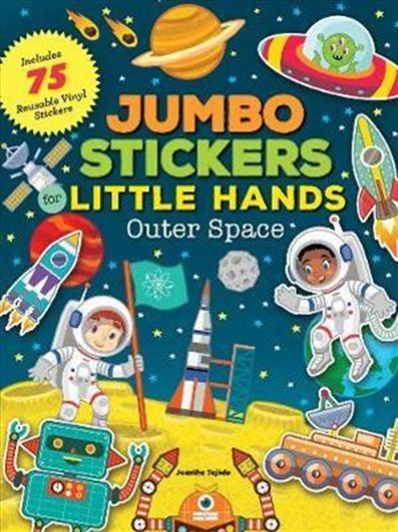 Jumbo Stickers Little Hands: Outer Space/Product Detail/Stickers