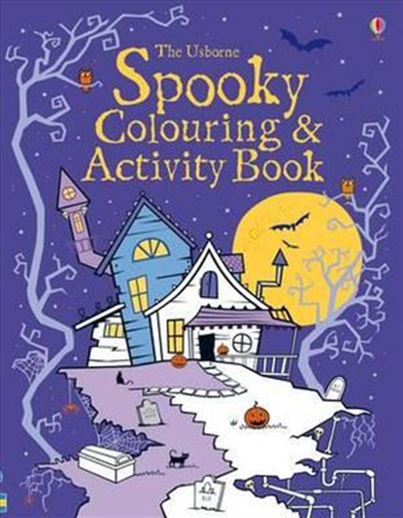 Spooky Colouring And Activity Book/Product Detail/Kids Activity Books