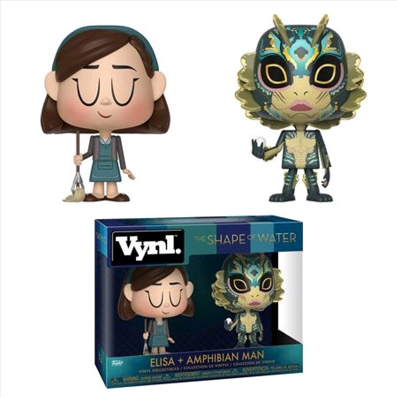 Shape of Water - Elisa & Amphibian Man Vynl./Product Detail/Funko Collections