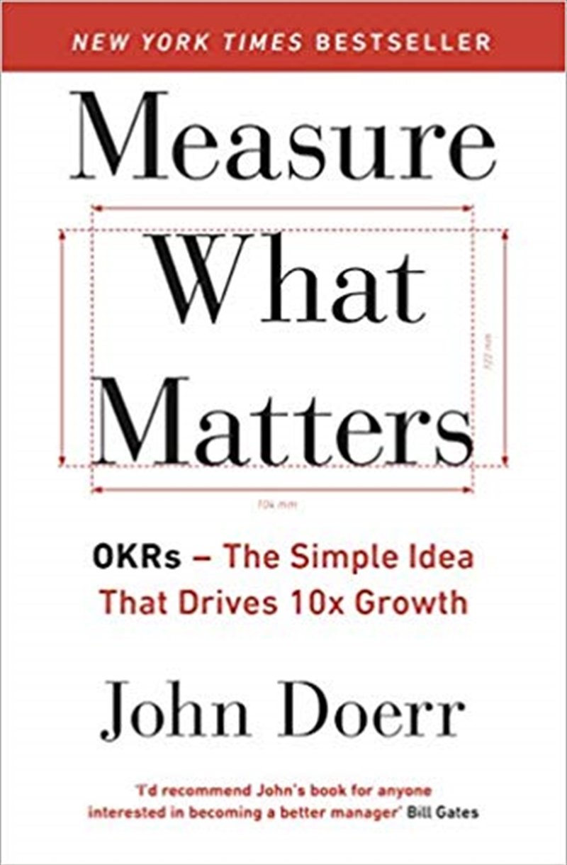 Measure What Matters/Product Detail/Reading