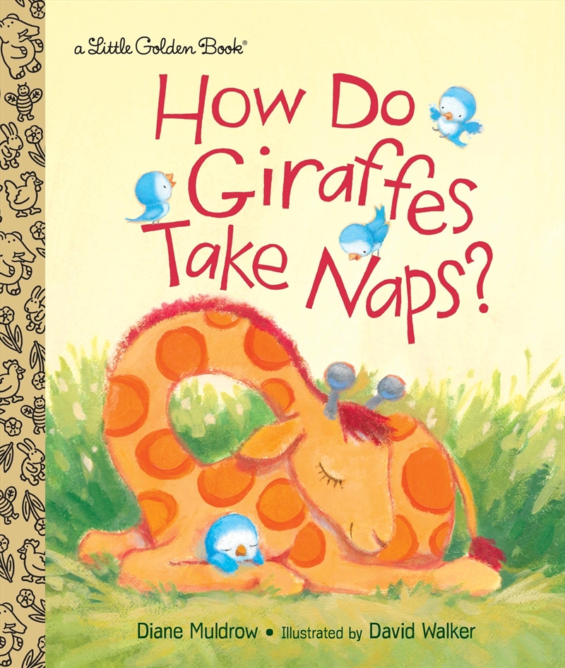 A Little Golden Book - How Do Giraffes Take Naps?/Product Detail/Childrens Fiction Books