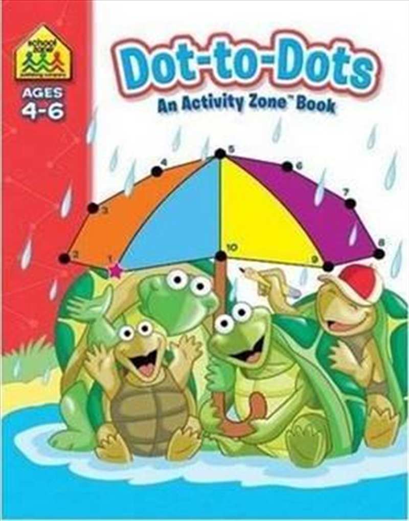 School Zone Dot-to-Dots Activity Zone Book/Product Detail/Kids Activity Books