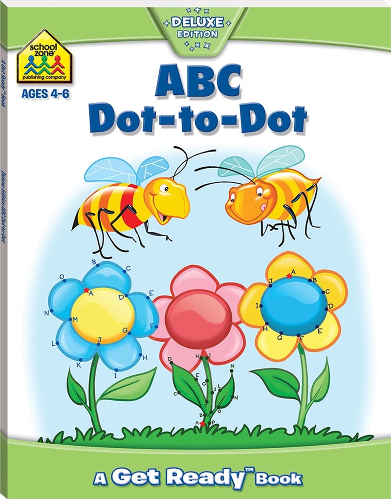 School Zone ABC Dot-to-Dot Get Ready Book/Product Detail/Kids Activity Books