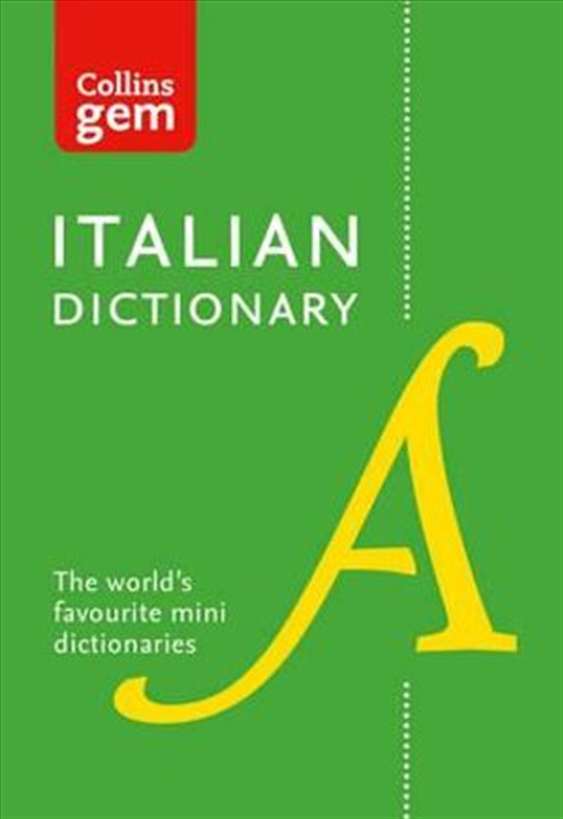 Collins Italian Dictionary Gem/Product Detail/Language & Linguistics