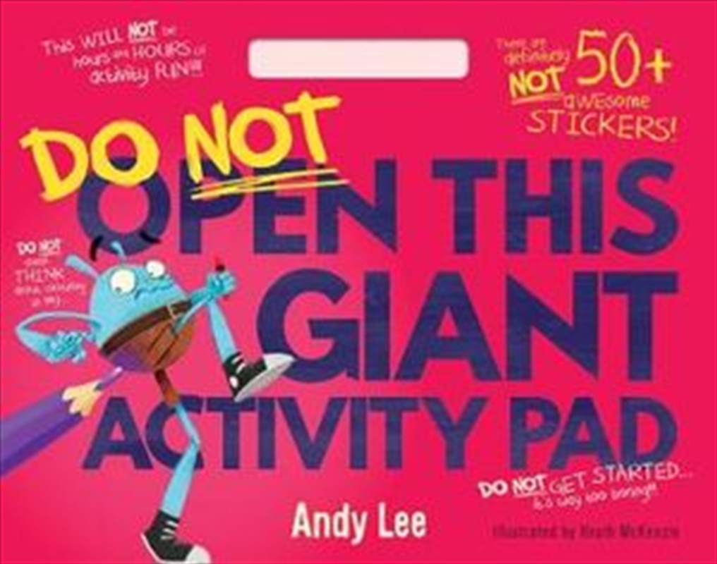 Do Not Open This Giant Activity Pad/Product Detail/Arts & Crafts Supplies