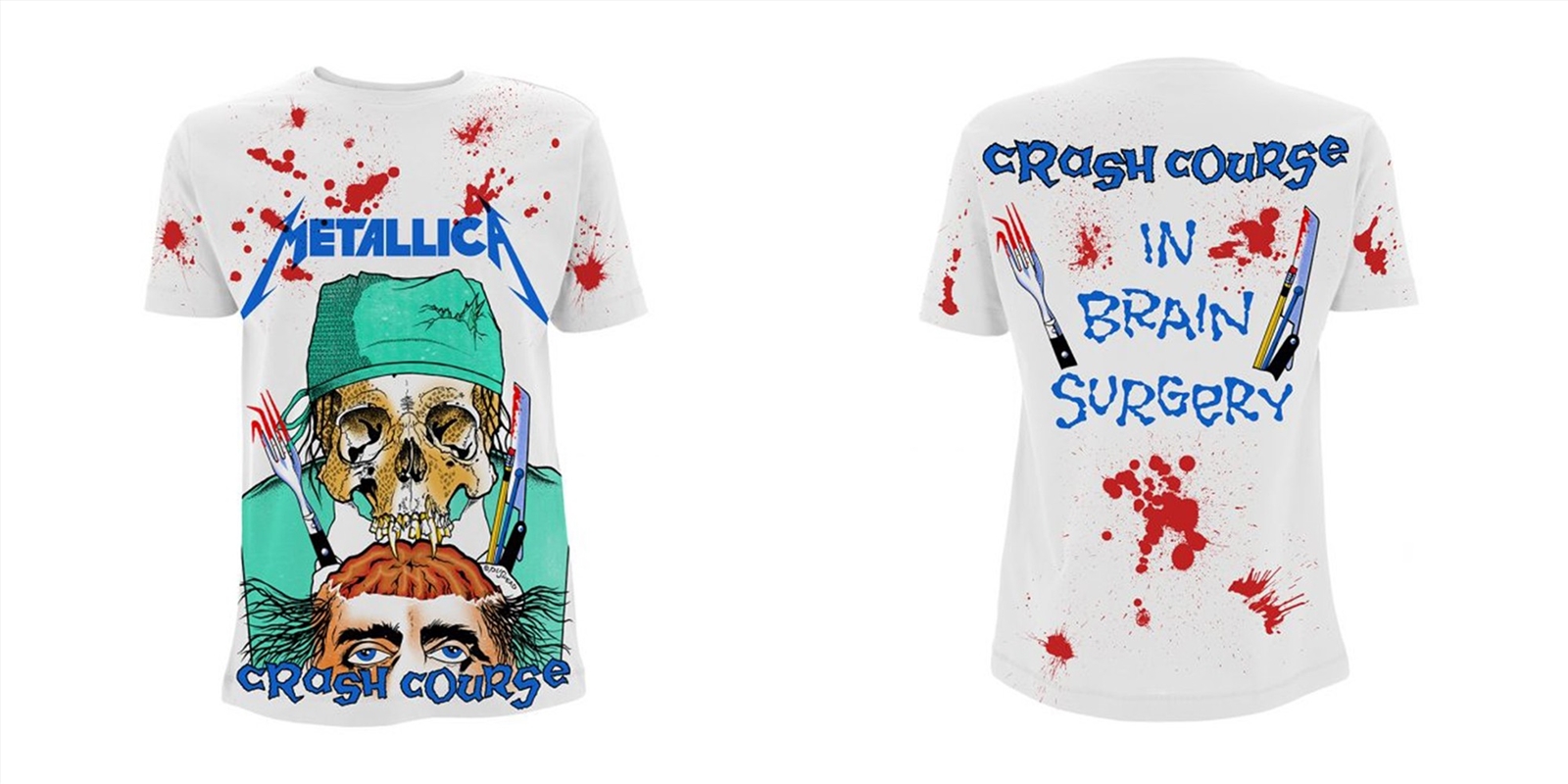 Metallica - Crash Course In Brain Surgery: Tshirt: S/Product Detail/Shirts