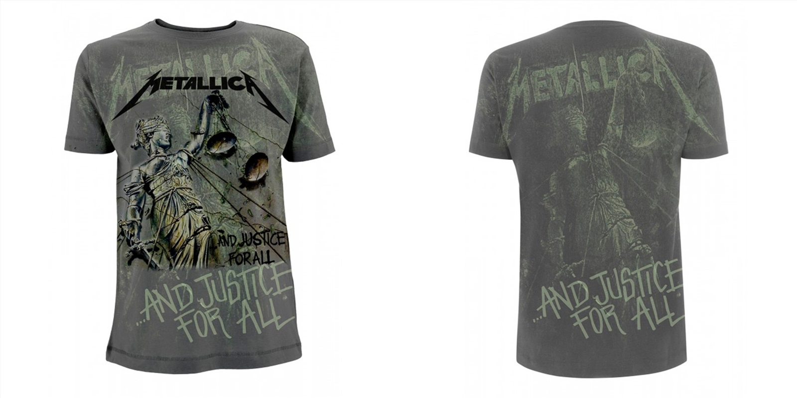 Metallica - Justice Neon All Over: Tshirt: XL/Product Detail/Shirts