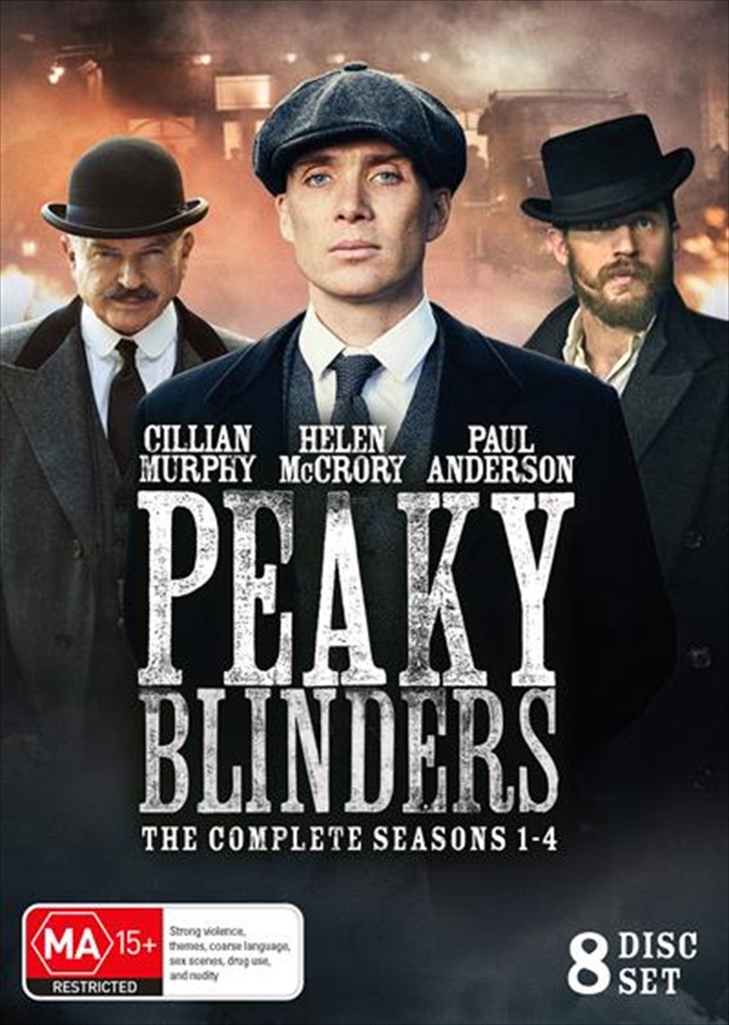 Buy Peaky Blinders Season 1 4 Boxset On Dvd Sanity 