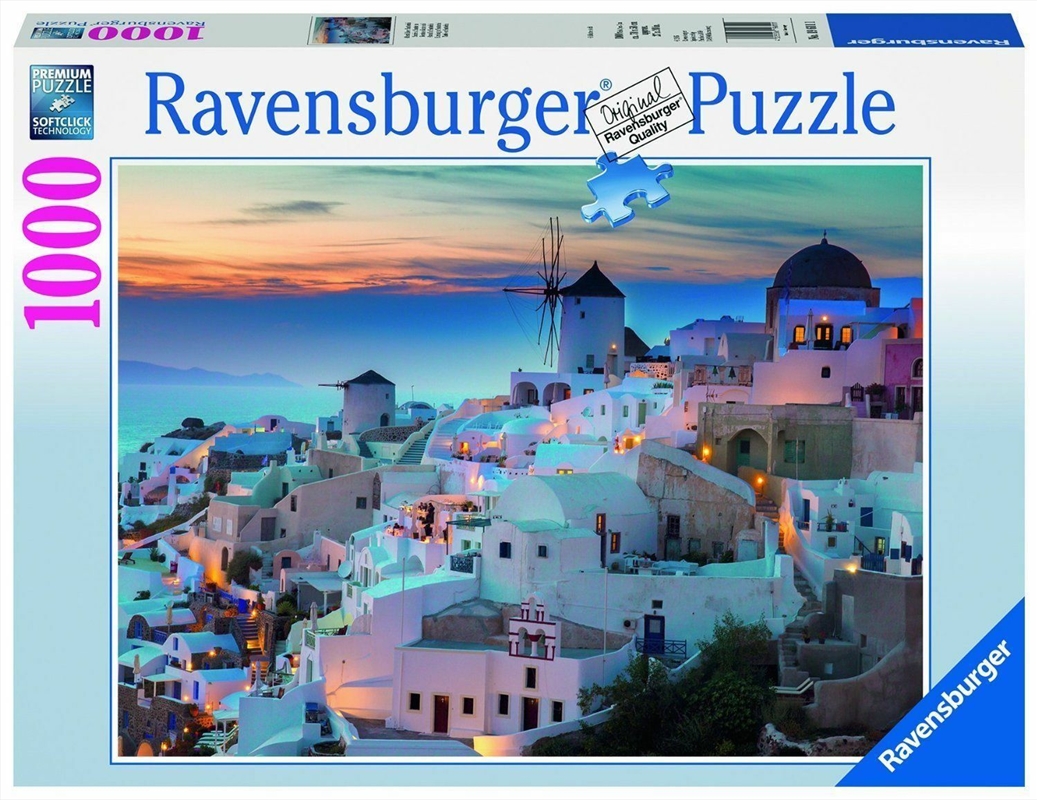 Ravensburger - Evening in Santorini Puzzle 1000 Pieces/Product Detail/Destination