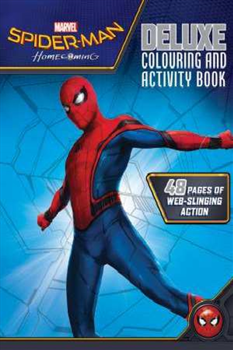 Buy SpiderMan Deluxe Colouring And Activity Book by