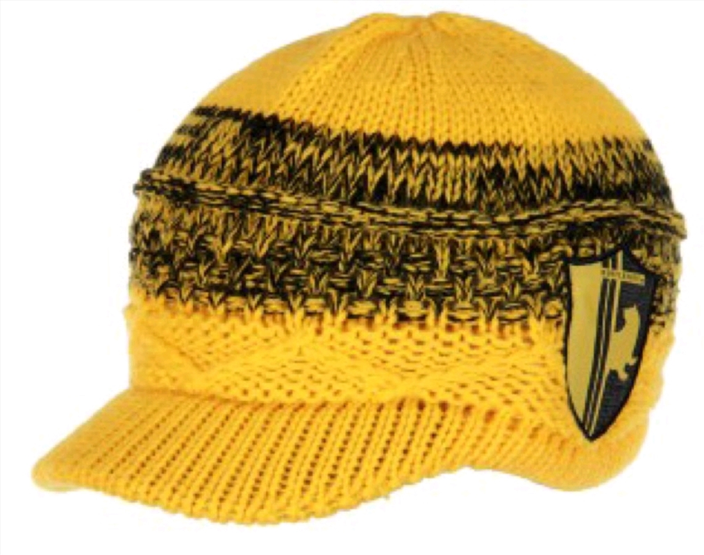 Harry Potter - Hufflepuff Knit Brim Cap/Product Detail/Caps & Hats