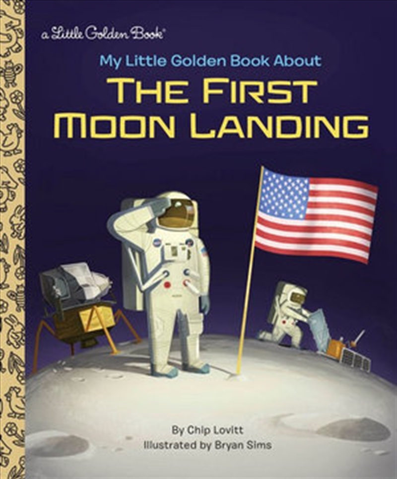 A Little Golden Book - My Little Golden Book About The First Moon Landing/Product Detail/Science