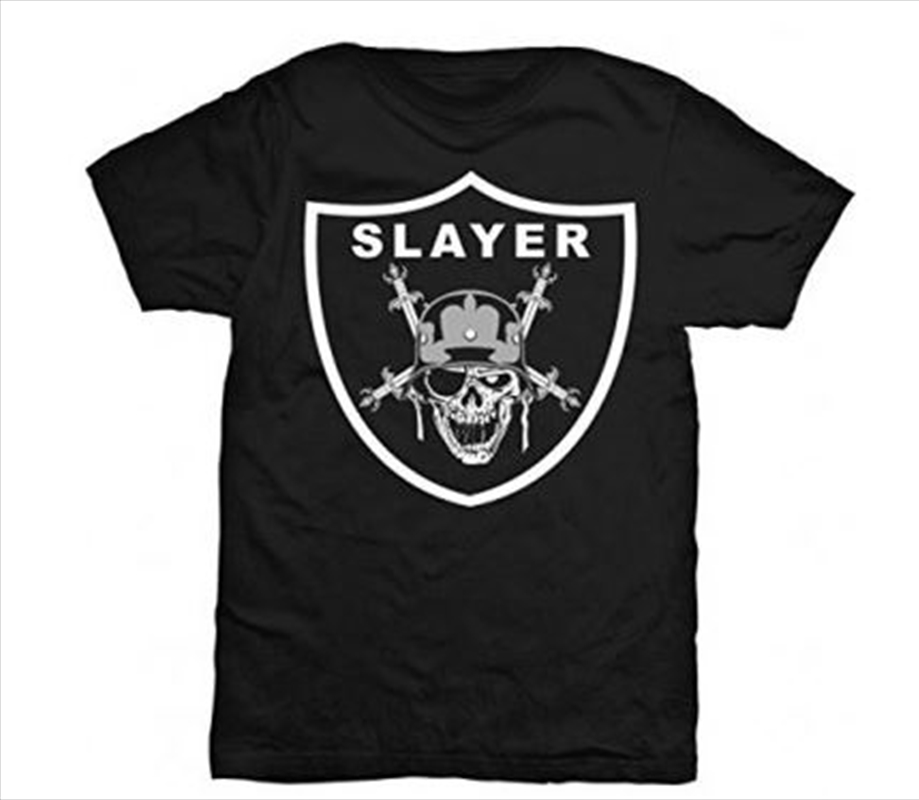 Slayer - Raiders Logo Tshirt - M/Product Detail/Shirts