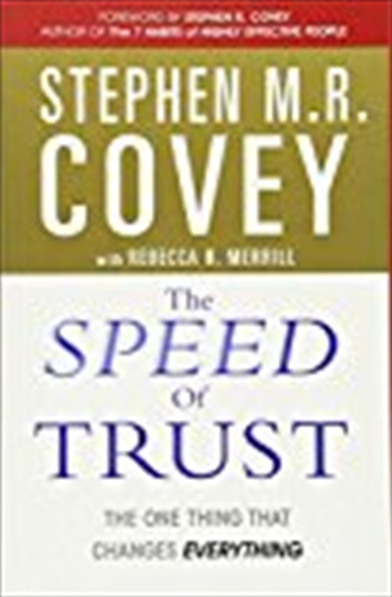 Speed of Trust/Product Detail/Business Leadership & Management