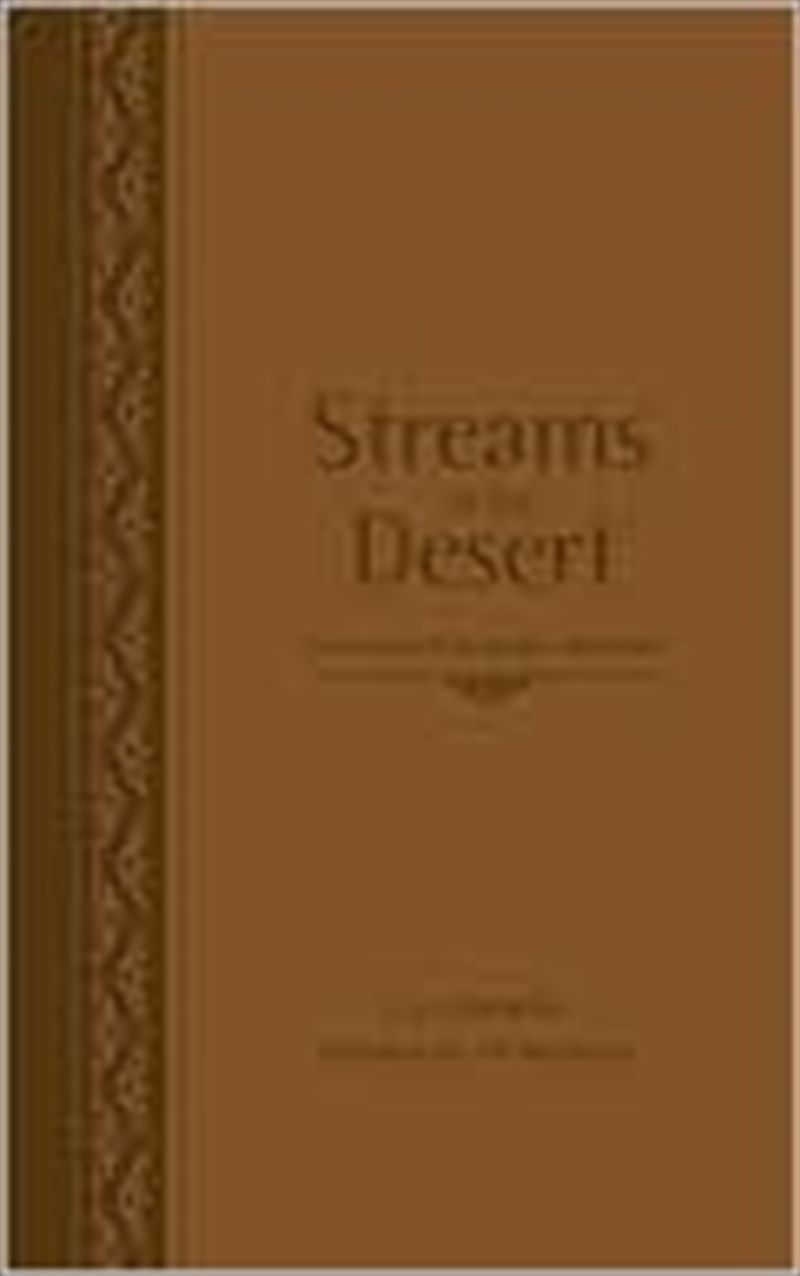 Streams In The Desert: 366 Daily Devotional Readings/Product Detail/Self Help & Personal Development