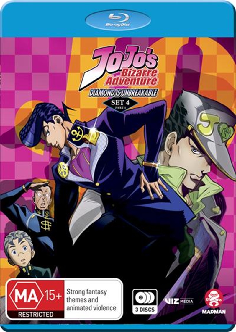 Jojo's Bizarre Adventure - Diamond Is Unbreakable - Set 4 - Part 1 - Eps 1-20/Product Detail/Anime