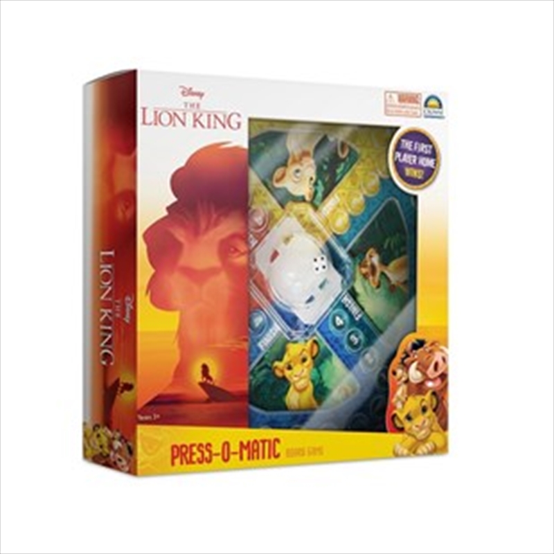 Lion King Press O Matic/Product Detail/Board Games