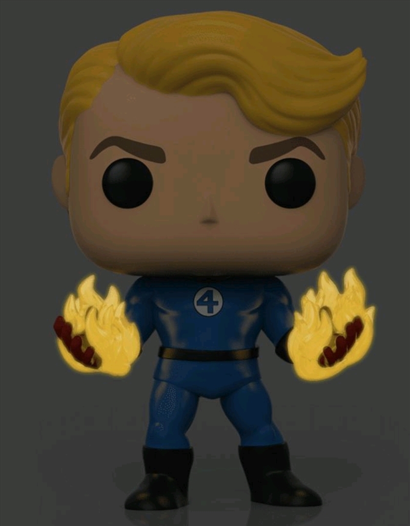 Fantastic Four - Human Torch Suited Glow Specialty series Exclusive Pop! Vinyl/Product Detail/Movies