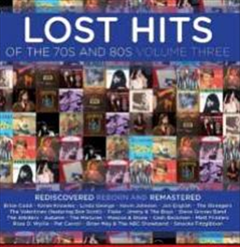 Buy Various Lost Hits Of The 70s And 80s Vol 3 Cd Sanity