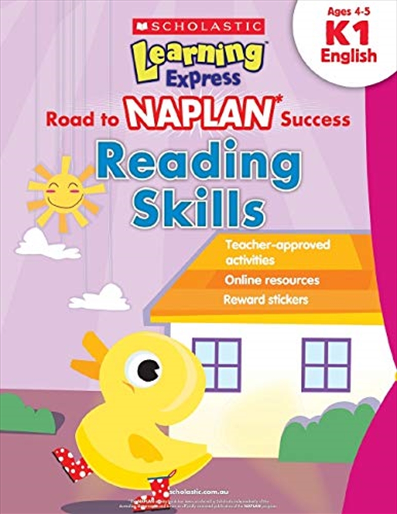 Learning Express NAPLAN: Reading Skills K1/Product Detail/Childrens