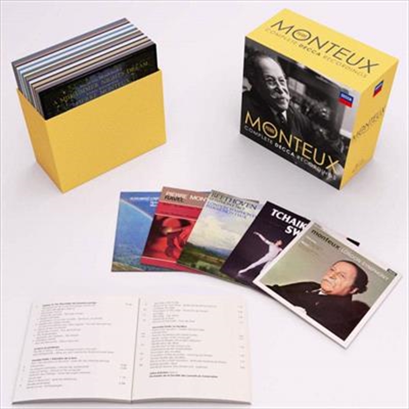 Buy Pierre Monteux Pierre Monteux Complete Decca Recordings - Limited ...