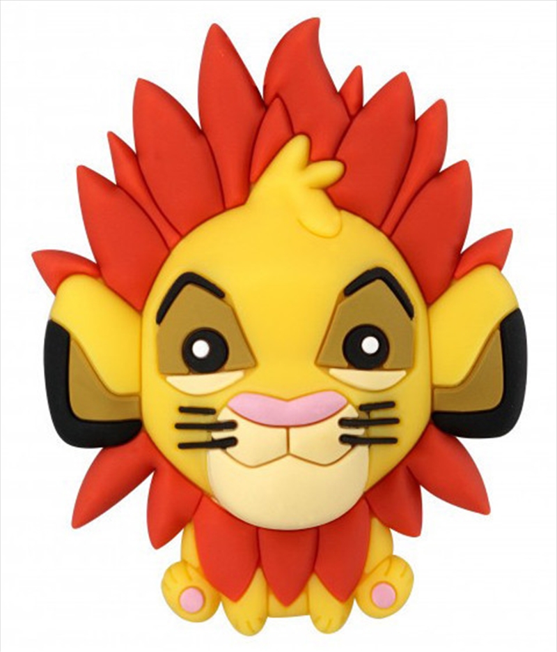 Magnet 3D Foam The Lion King Simba/Product Detail/Decor