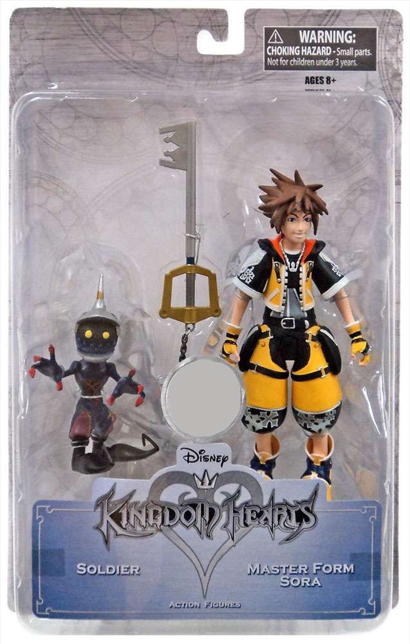 Kingdom Hearts Diamond Select Sora and Soldier Action Figure Set ...