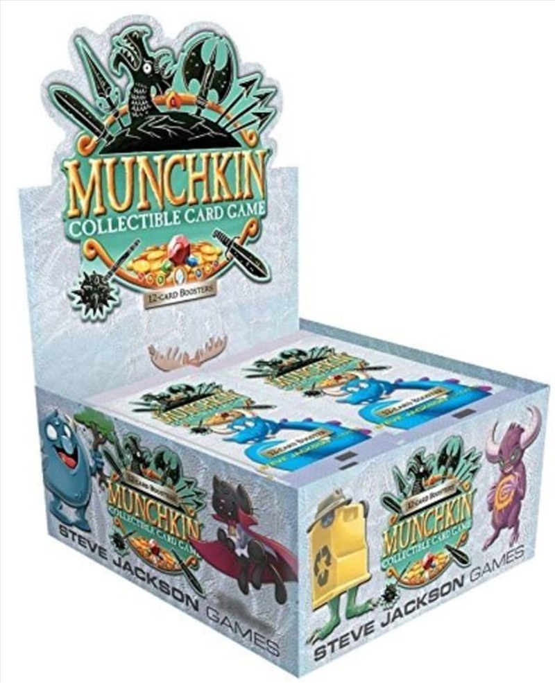 Munchkin Collectable Card Game Booster Box (24 Packs), Board Game | Sanity