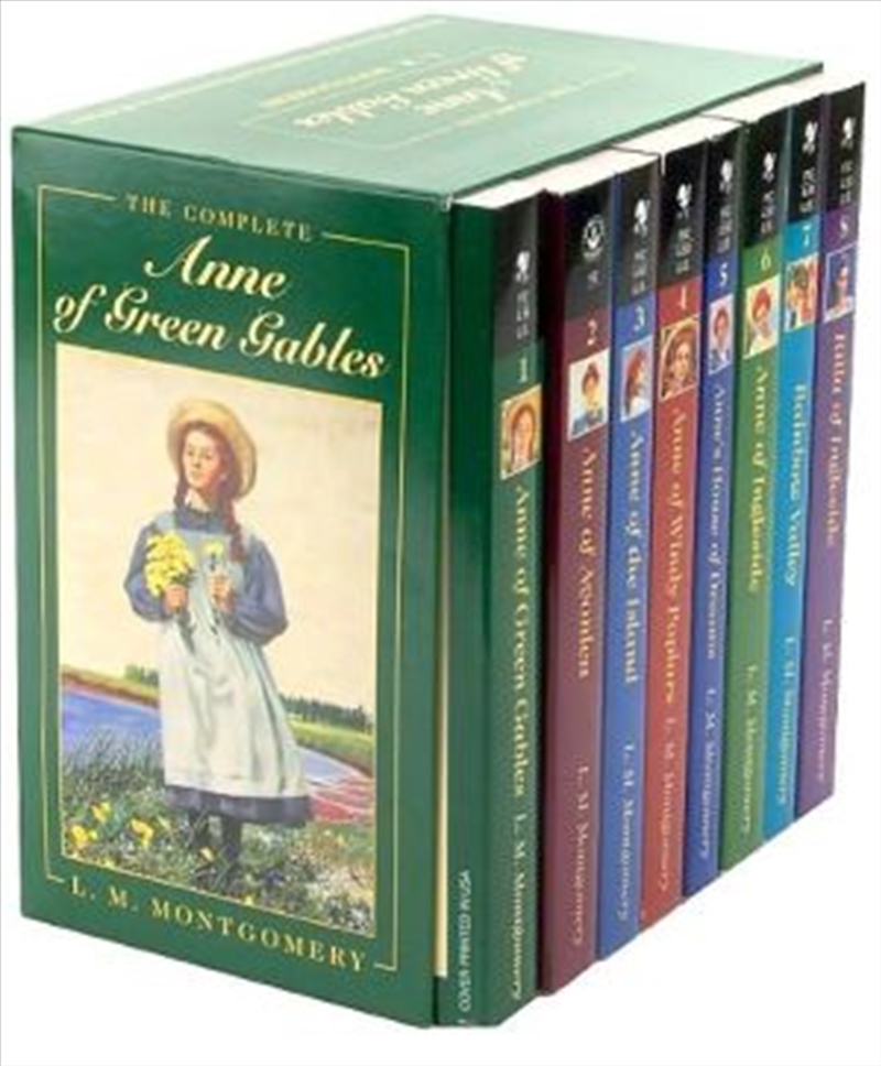 Anne of Green Gables Complete 8 Book Box Set/Product Detail/Childrens Fiction Books