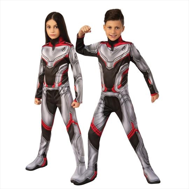 Avengers Endgame Time Travel Suit Deluxe Unisex Child Costume: 5-6/Product Detail/Costumes